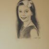 Charcoal portrait artists, charcoal children's portraits, CT portrait artist