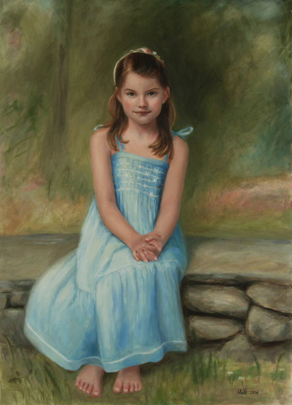 Emily: Classic portrait painting  Portrait Artists: Boston