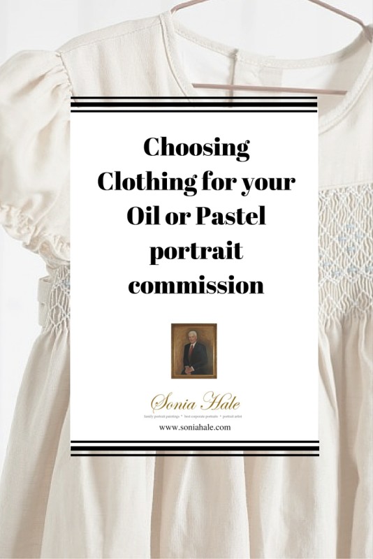 Commission a portrait: Choosing Clothing for your Portrait