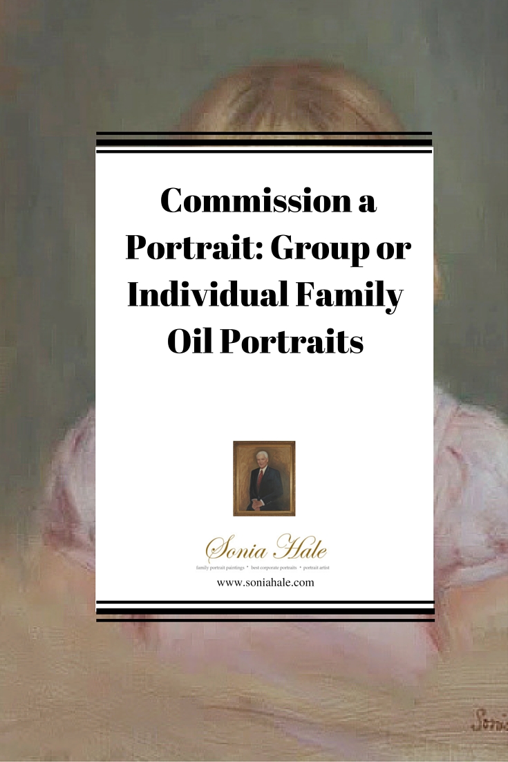 Portraits from Photos, Choosing Group or Individual Oil portraits