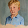Children's oil portrait, children's oil painting, family portrait painting, portrait artist Sonia Hale