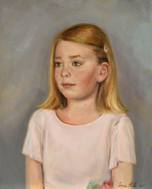 Portrait Commissions, family portrait paintings, children’s oil portrait, children oil painting