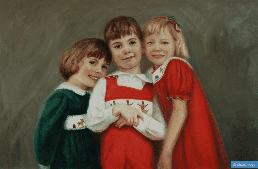 Best holiday gifts, portrait painting, gifts for mom, gifts for dad, gifts for her, gifts for him. portrait artist